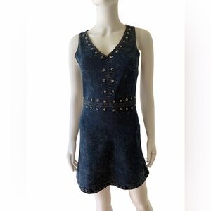 Marilyn Monroe Blue Denim Mini Dress
